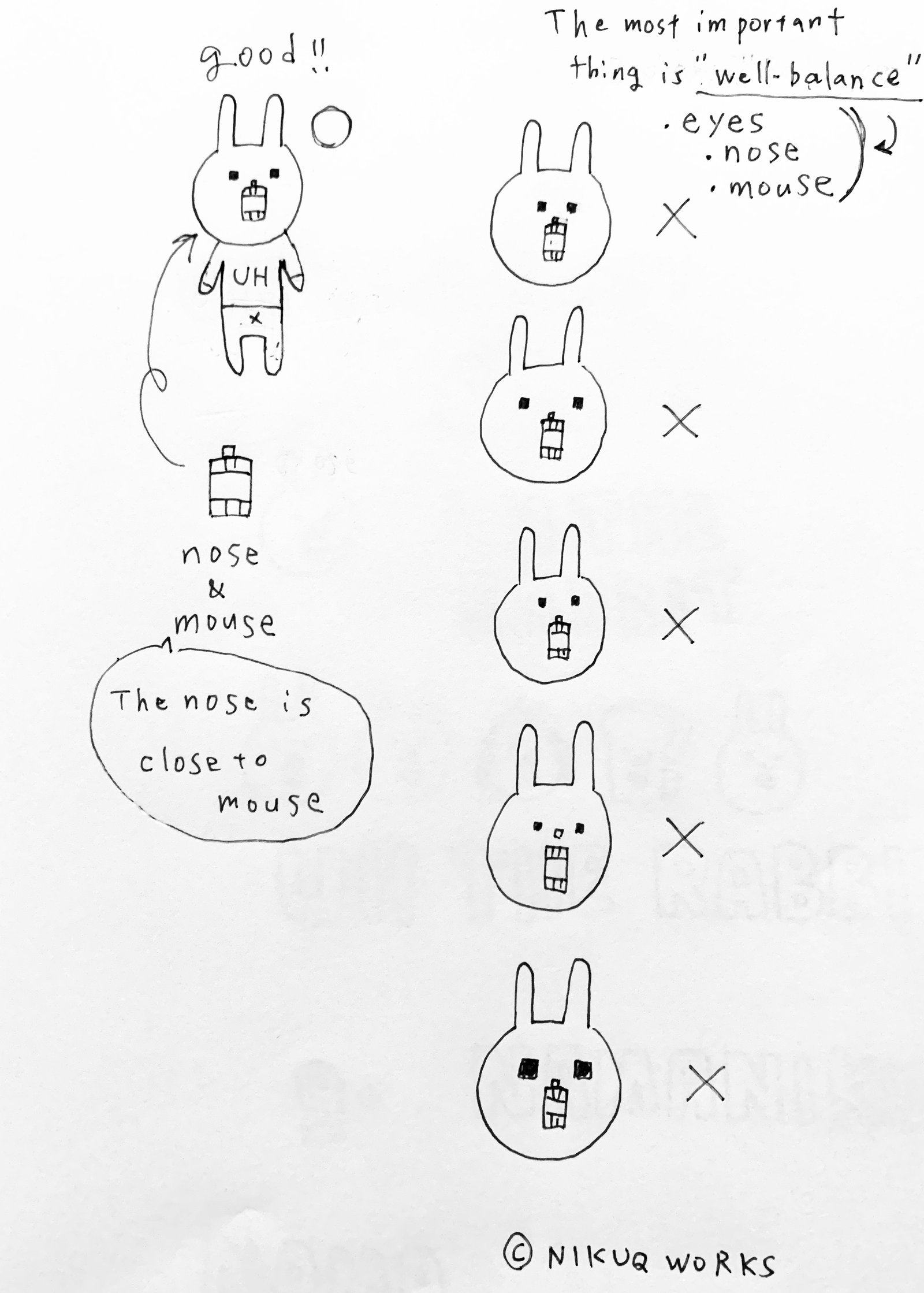 UH! The Rabbit Character Design 3